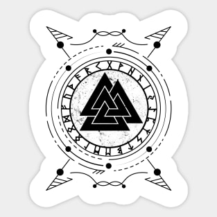 Valknut | Norse Pagan Symbol Sticker